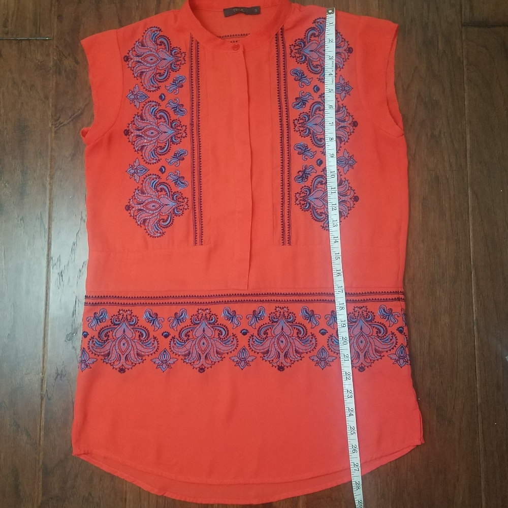 THML Embroidered Top Size Small - Picture 8 of 15